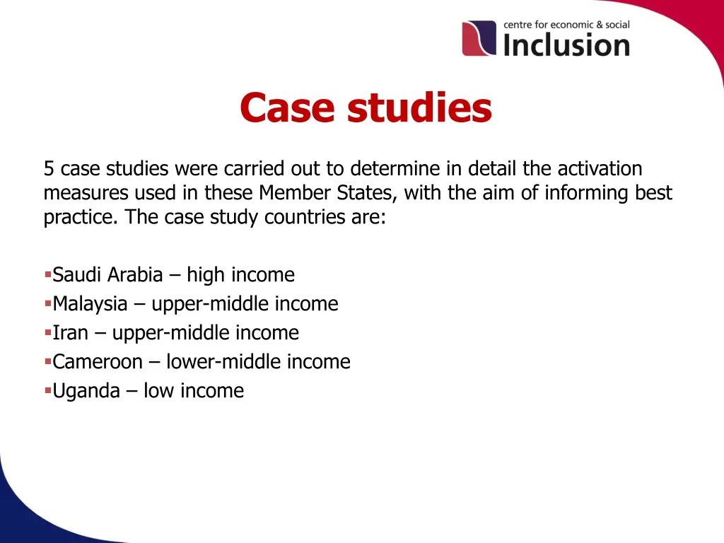 case studies