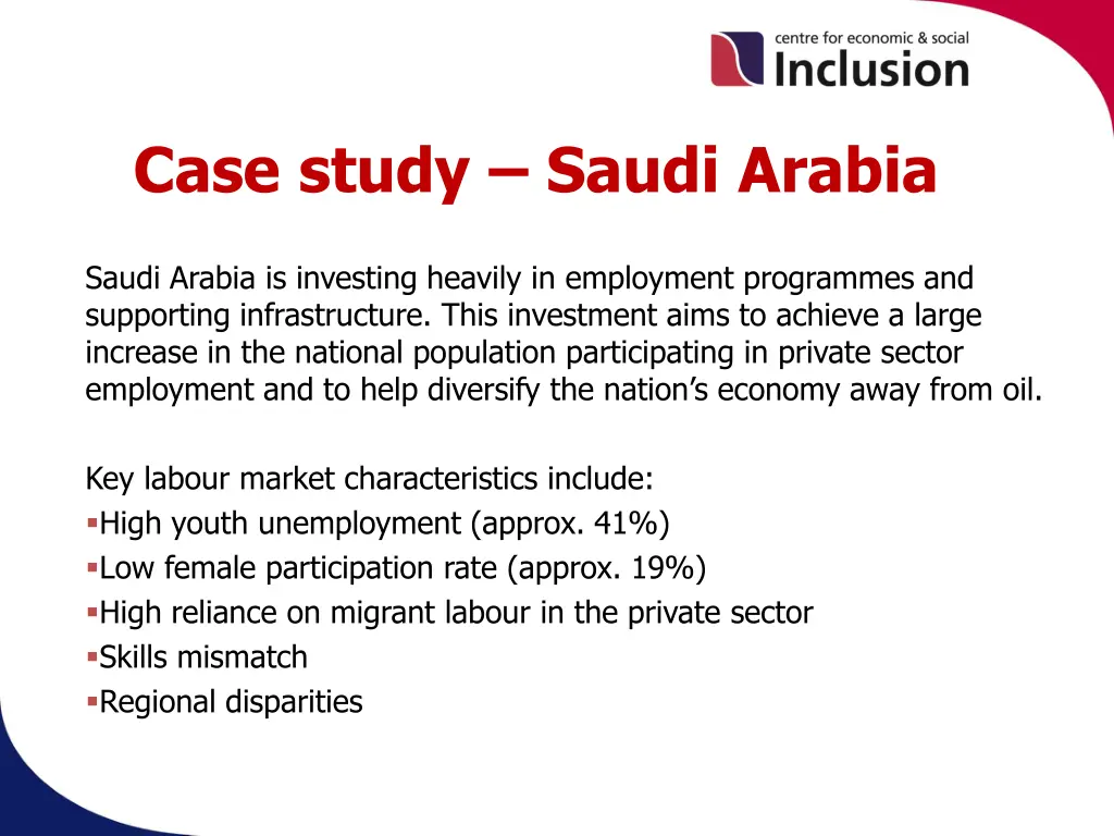 case study saudi arabia