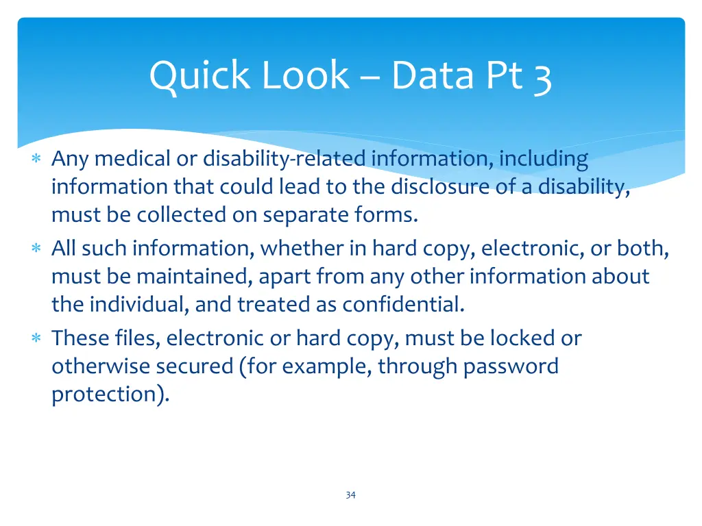 quick look data pt 3