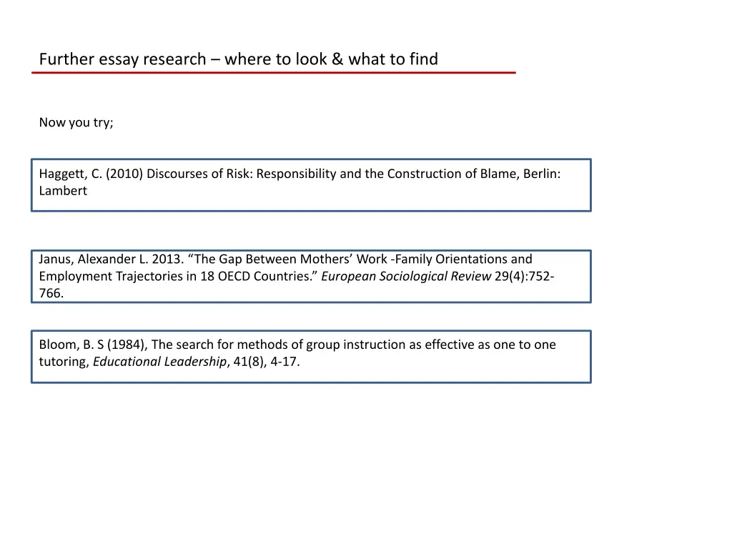 further essay research where to look what to find 11