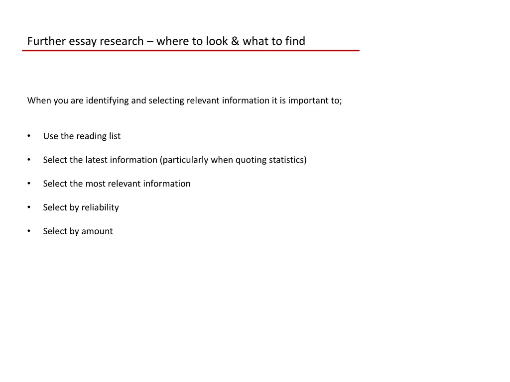 further essay research where to look what to find 4