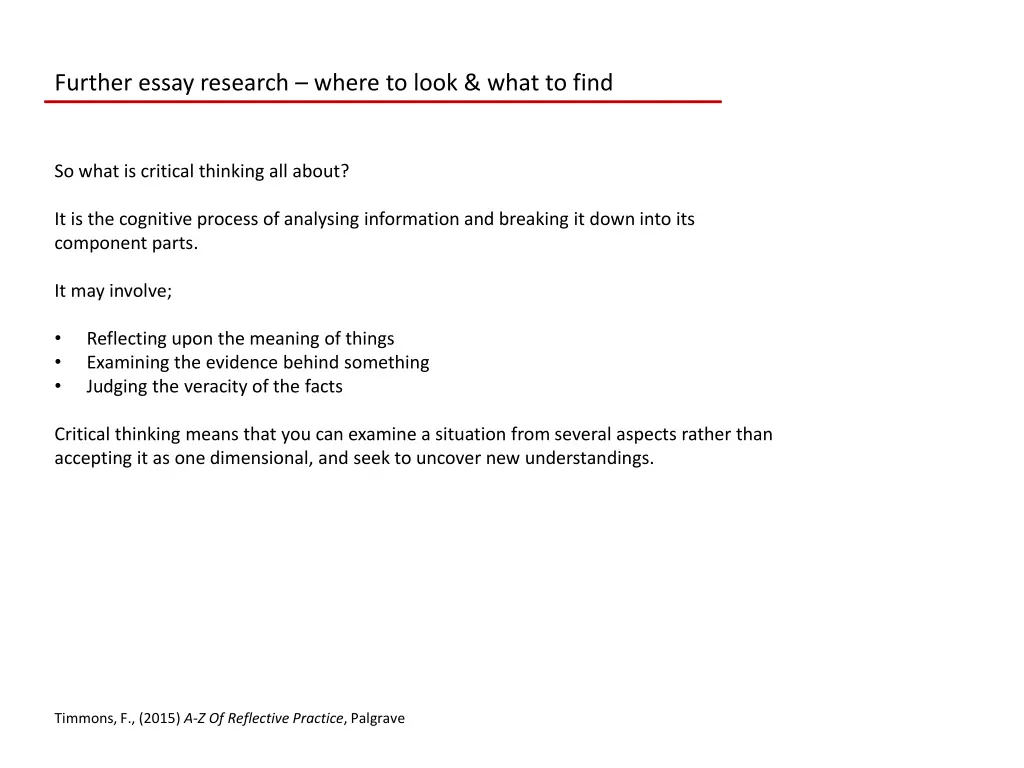 further essay research where to look what to find 6