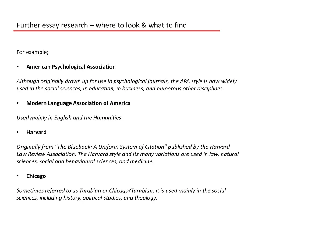 further essay research where to look what to find 8