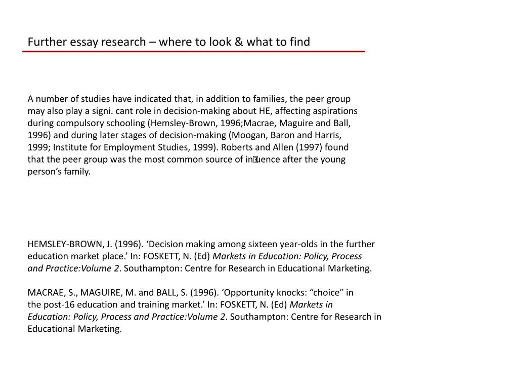 further essay research where to look what to find 9