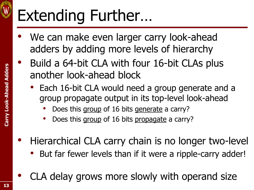 extending further we can make even larger carry