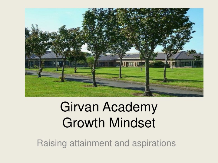 girvan academy growth mindset