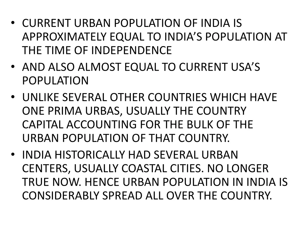 current urban population of india