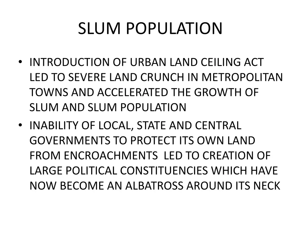 slum population 1