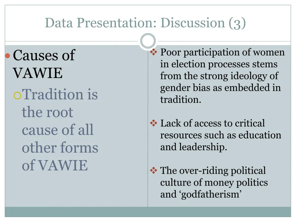 data presentation discussion 3