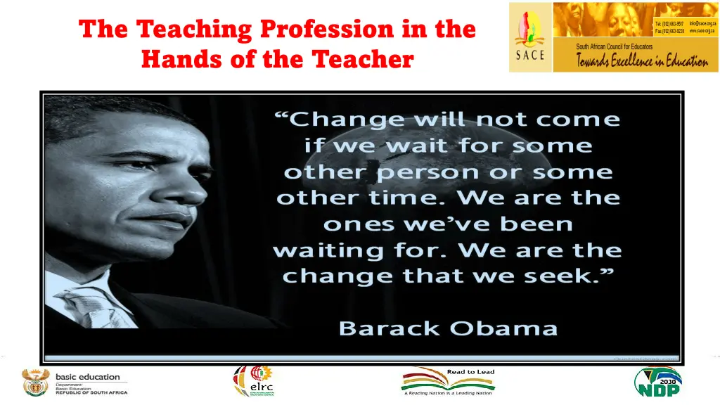 the teaching profession in the hands 9