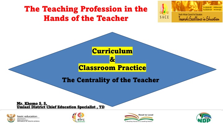 the teaching profession in the hands