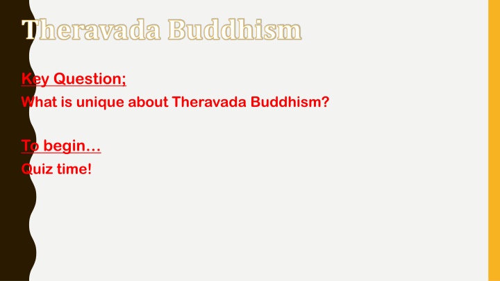 theravada buddhism