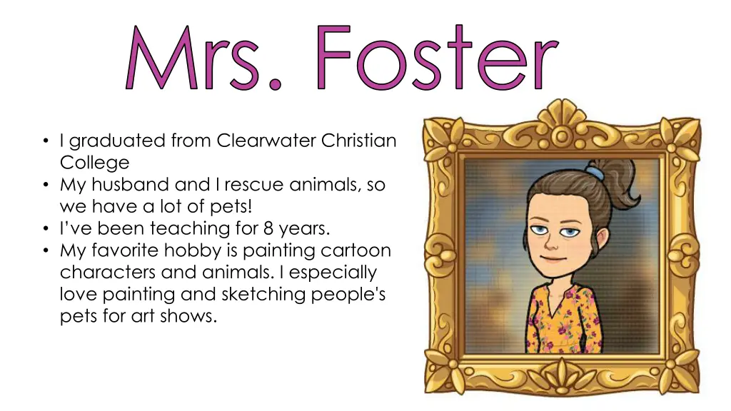 mrs foster