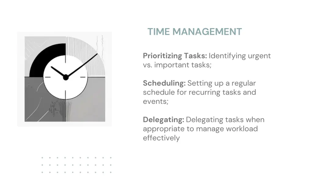 time management