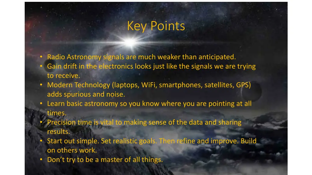 key points