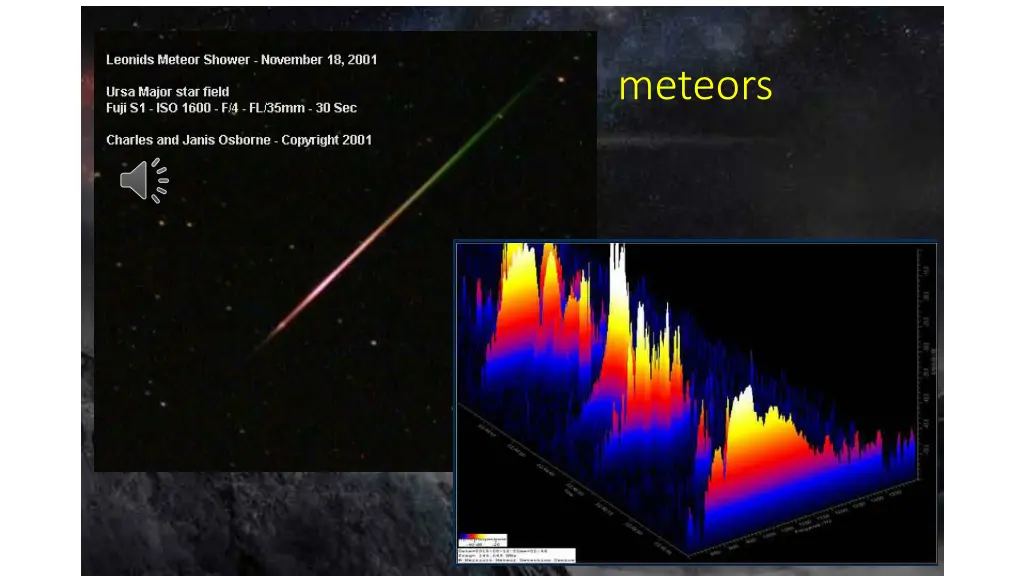 meteors