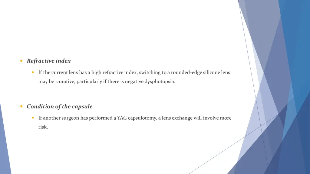 refractive index