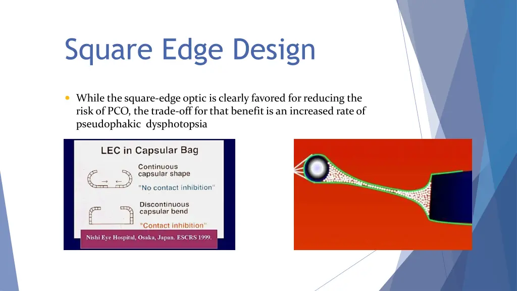 square edge design