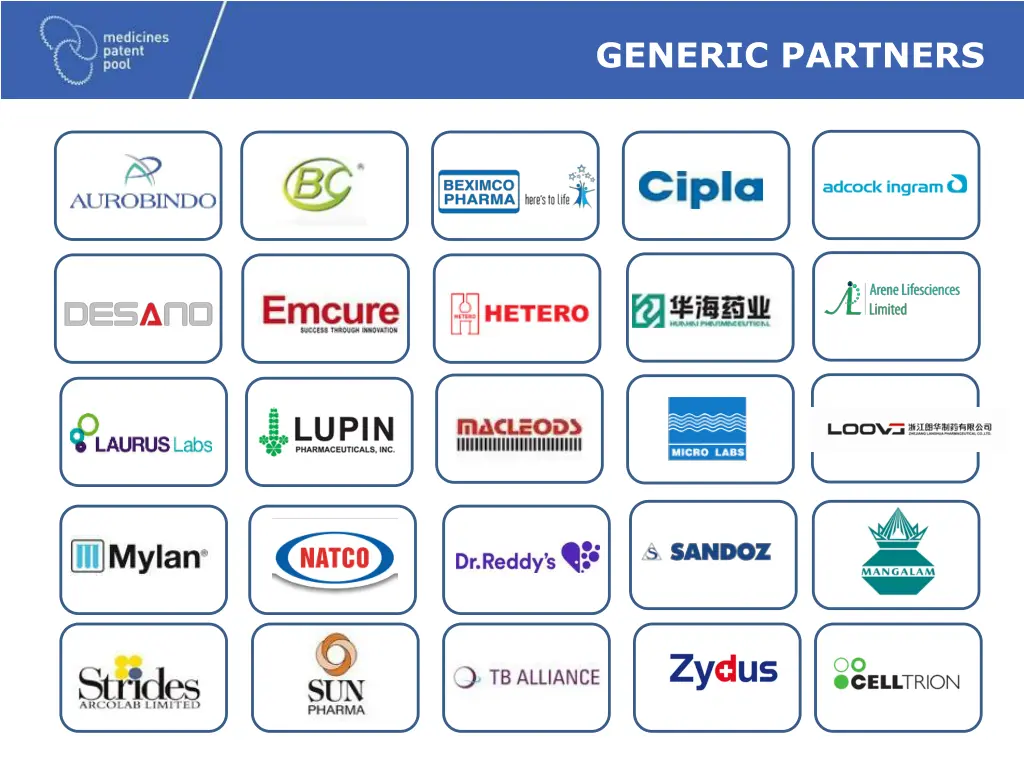 generic partners