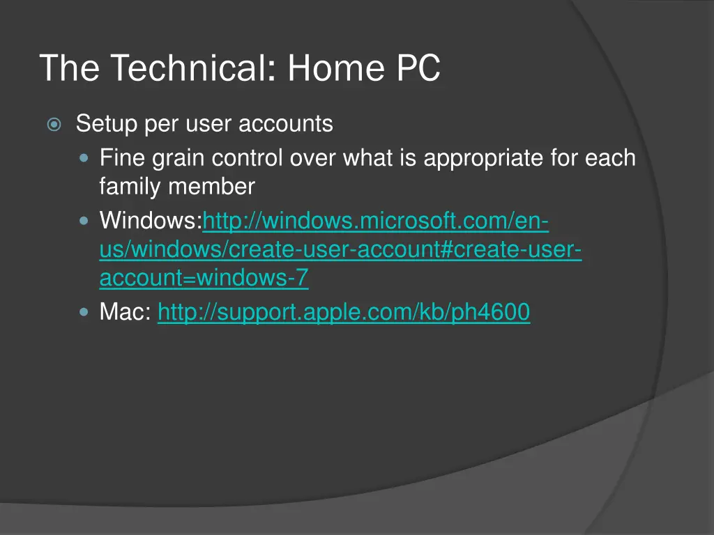 the technical home pc