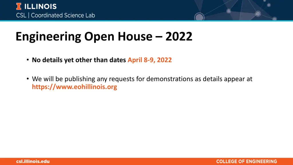 engineering open house 2022