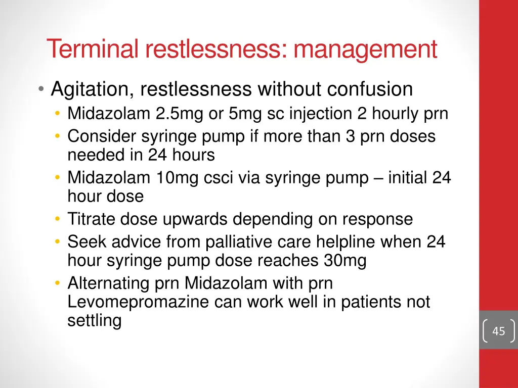 terminal restlessness management 1