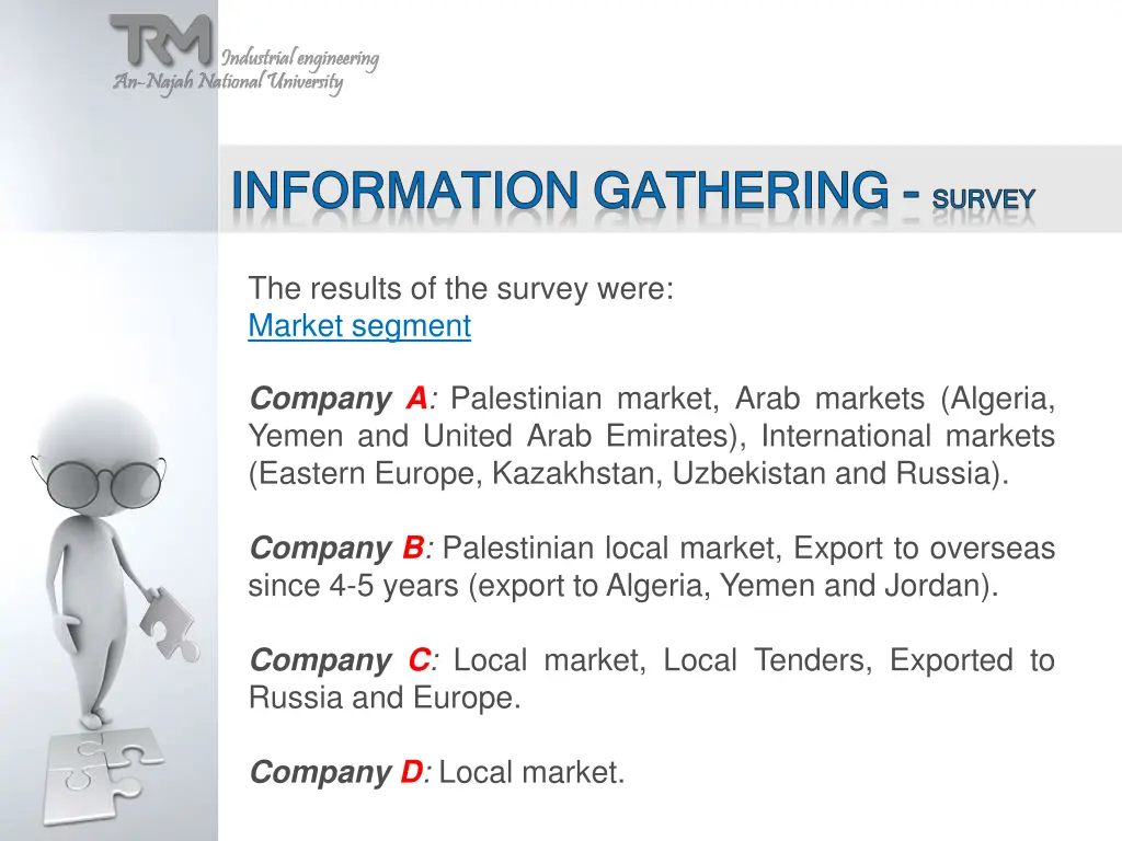 information gathering information gathering survey