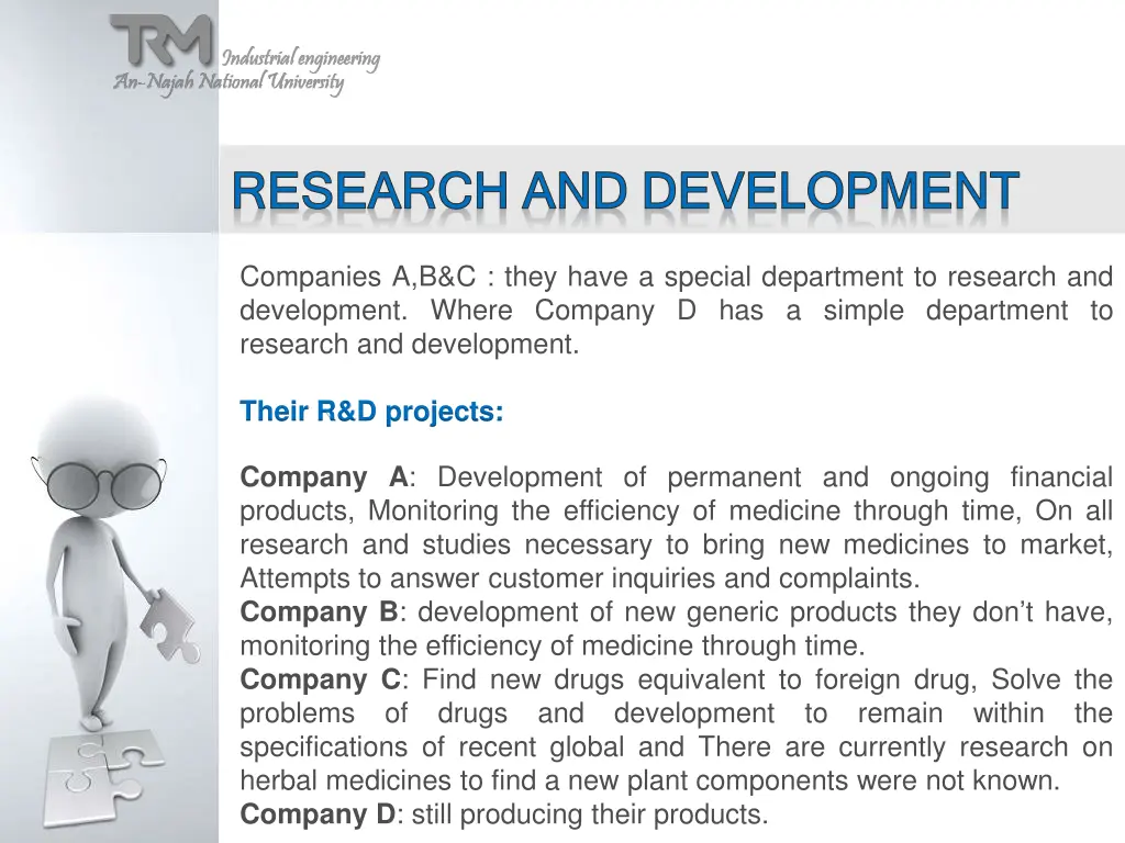 research and development research and development