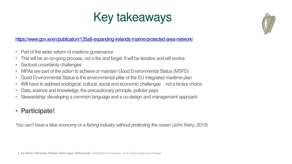 key takeaways