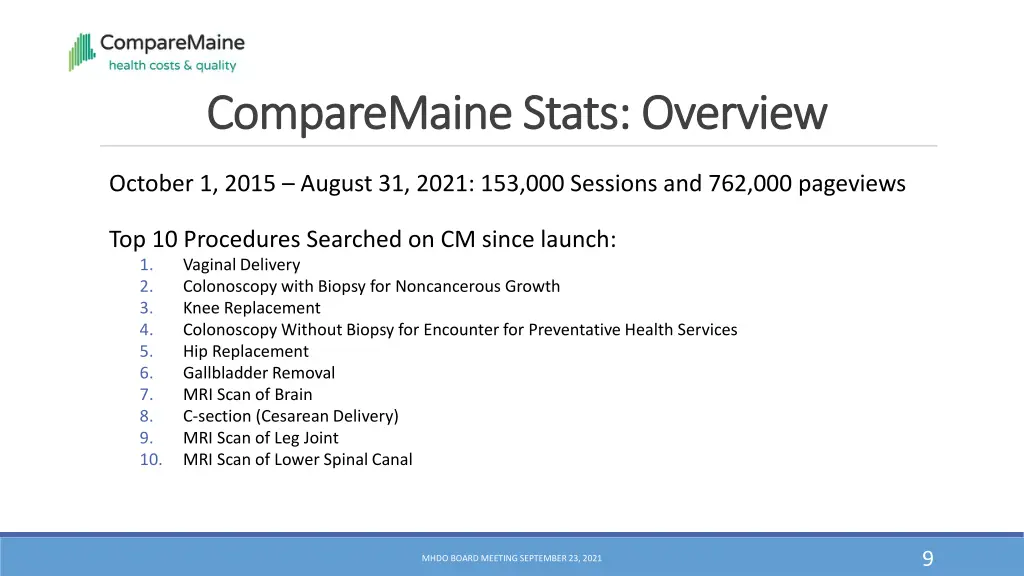 comparemaine stats overview comparemaine stats