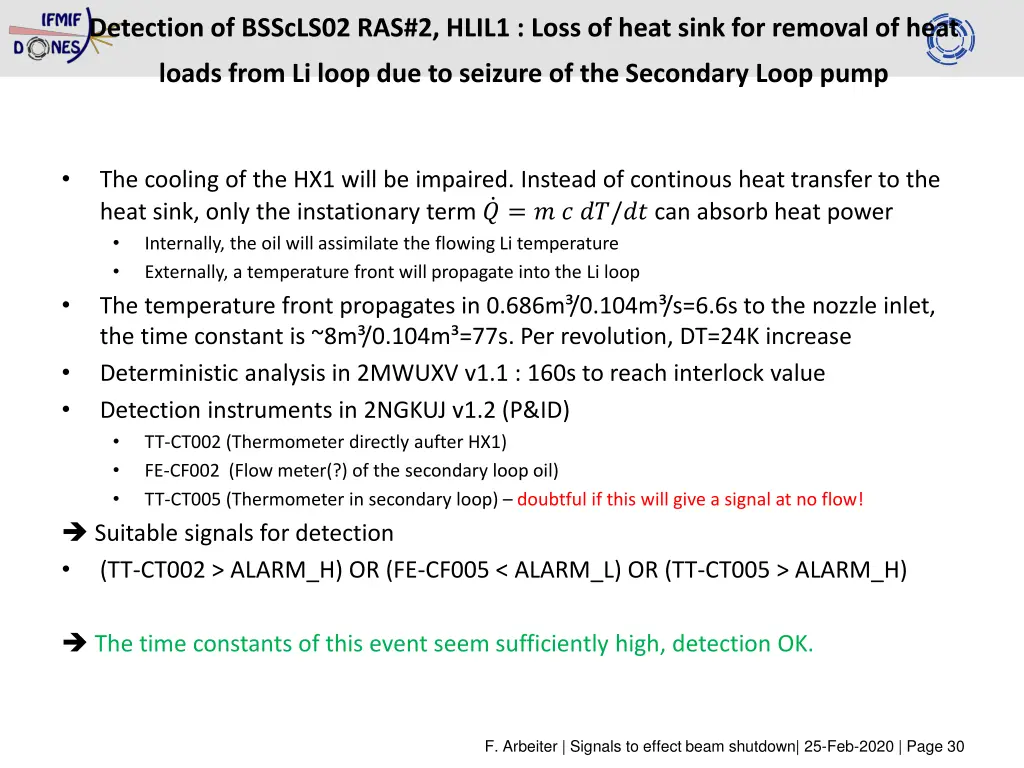 detection of bsscls02 ras 2 hlil1 loss of heat