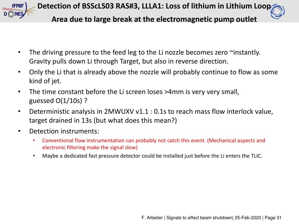 detection of bsscls03 ras 3 llla1 loss of lithium