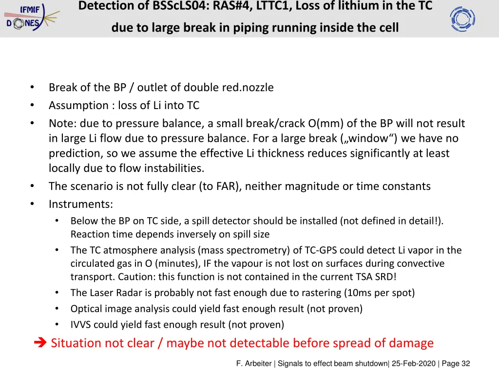 detection of bsscls04 ras 4 lttc1 loss of lithium