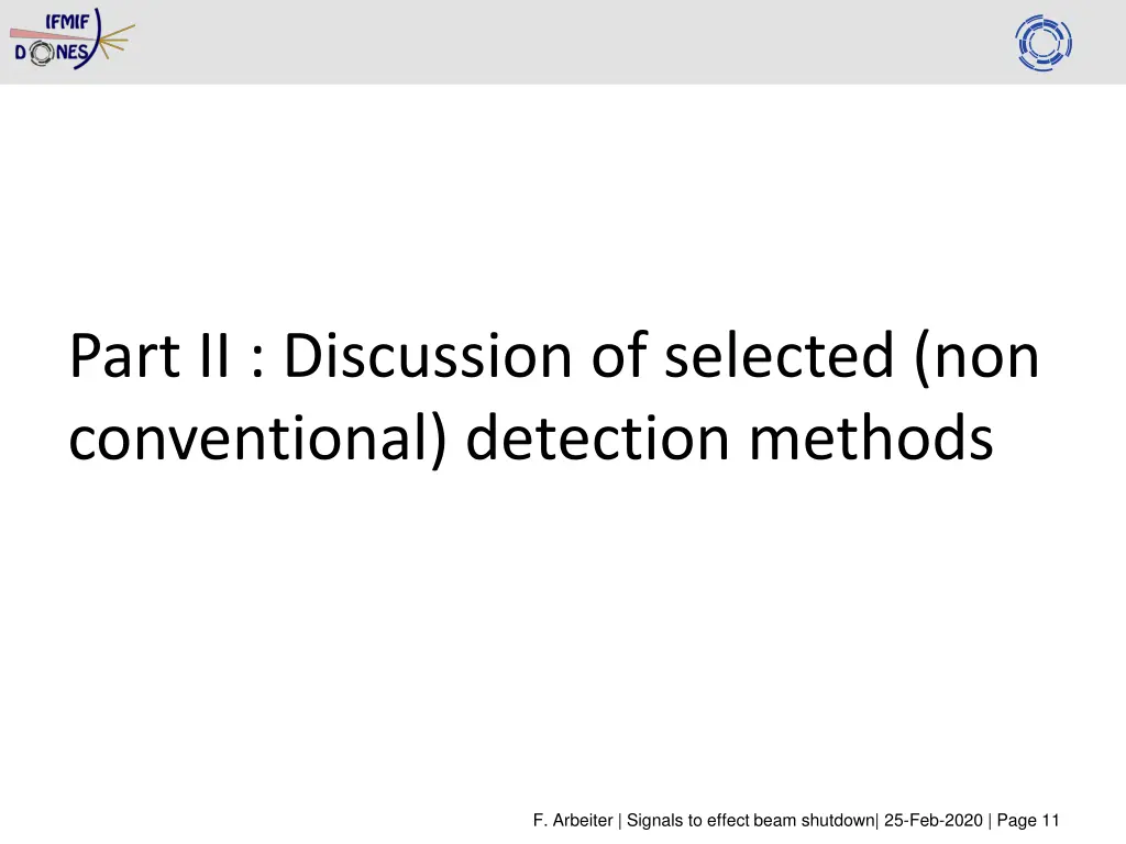 part ii discussion of selected non conventional