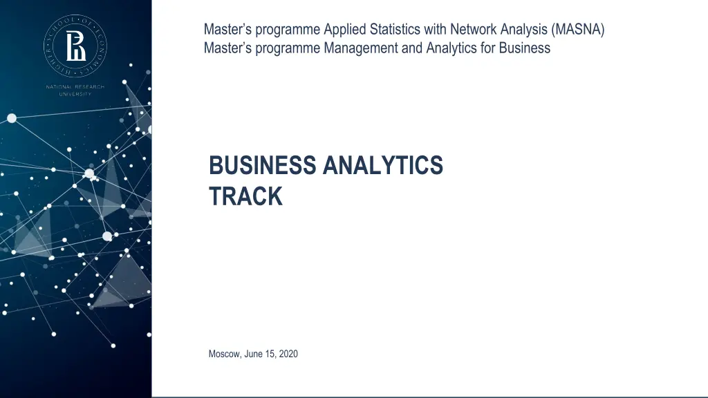 master s programme applied statistics with 17