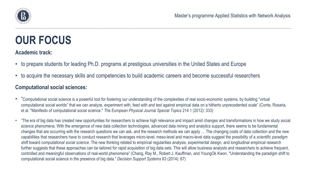 master s programme applied statistics with 23