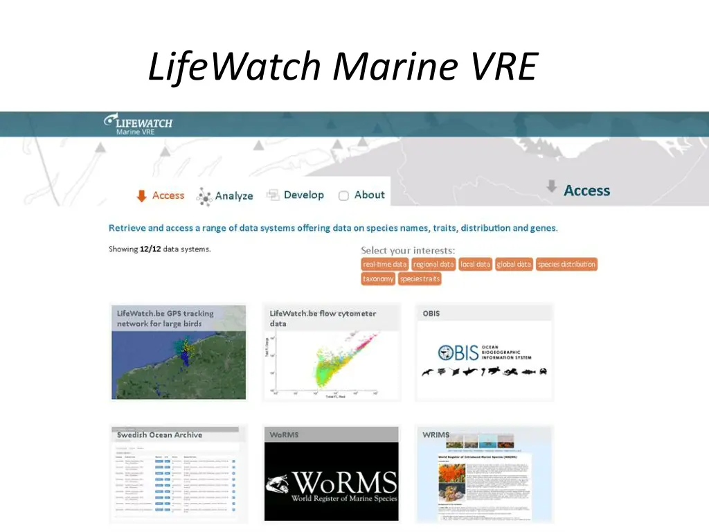 lifewatch marine vre