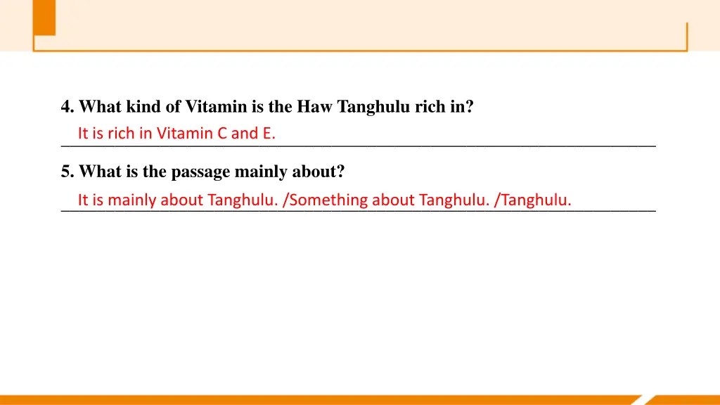 4 what kind of vitamin is the haw tanghulu rich in