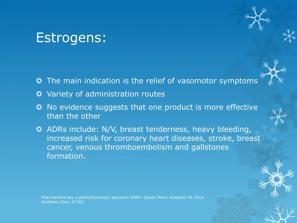 estrogens