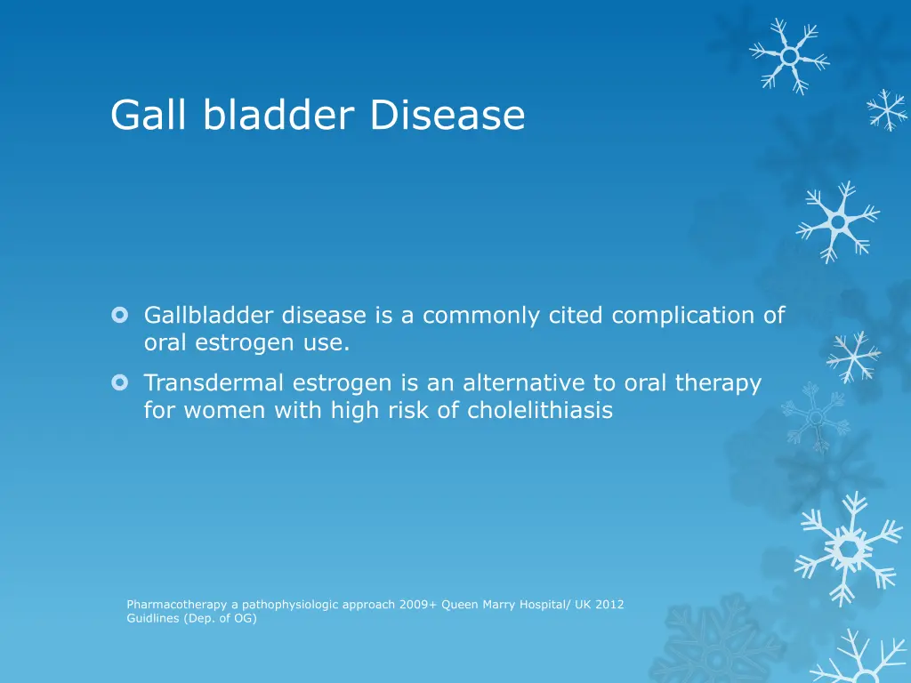 gall bladder disease