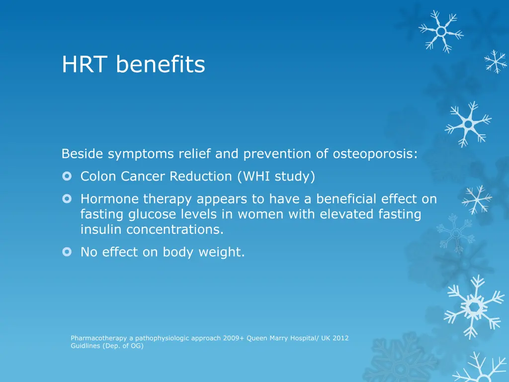 hrt benefits