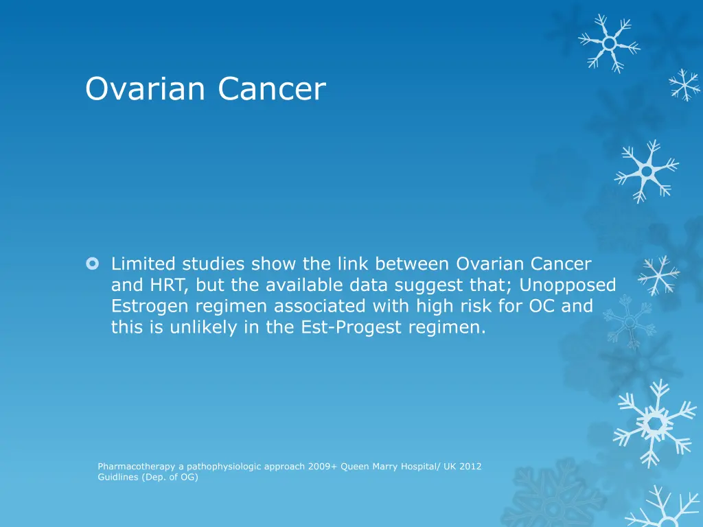 ovarian cancer