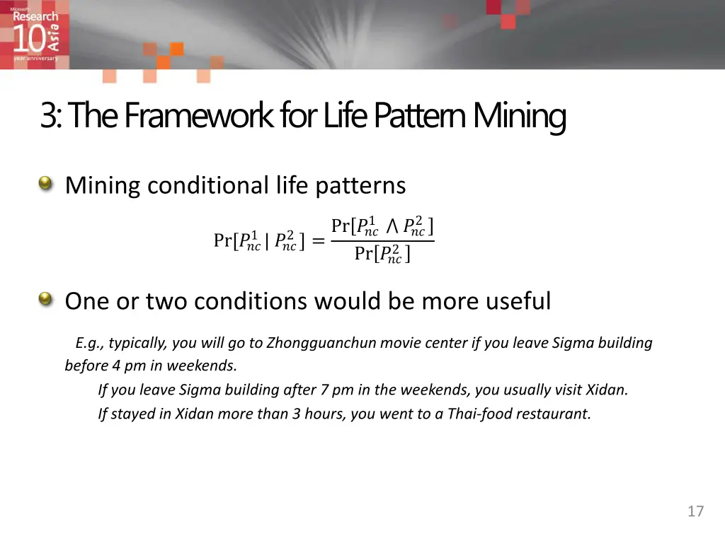 3 the framework for life pattern mining 3