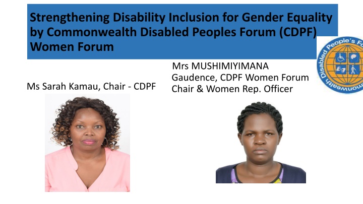 strengthening disability inclusion for gender