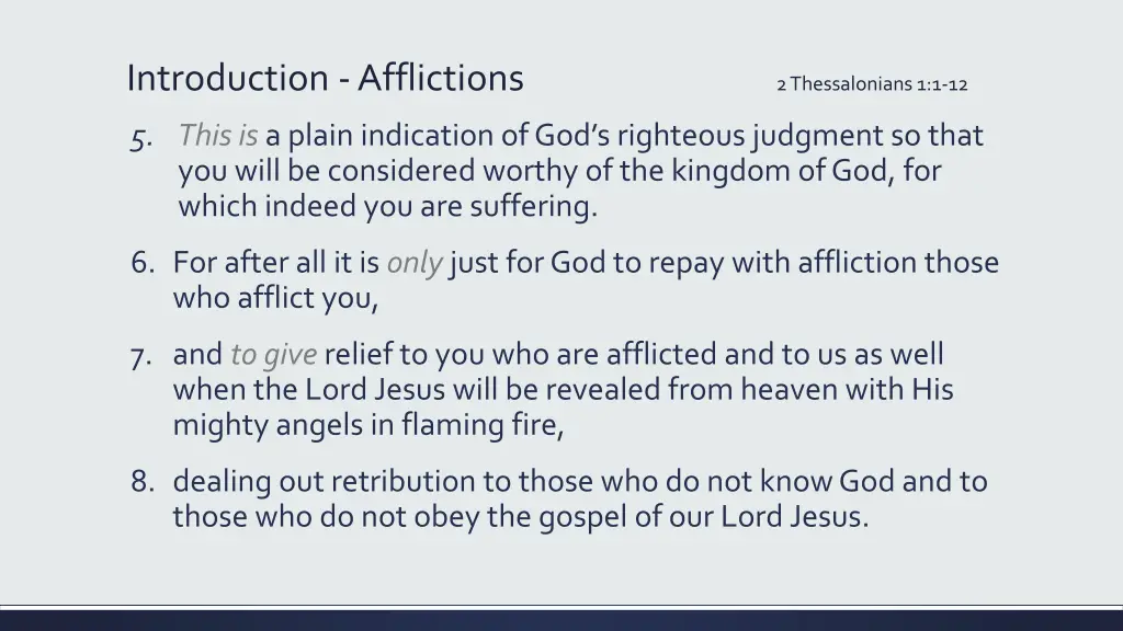 introduction afflictions 1