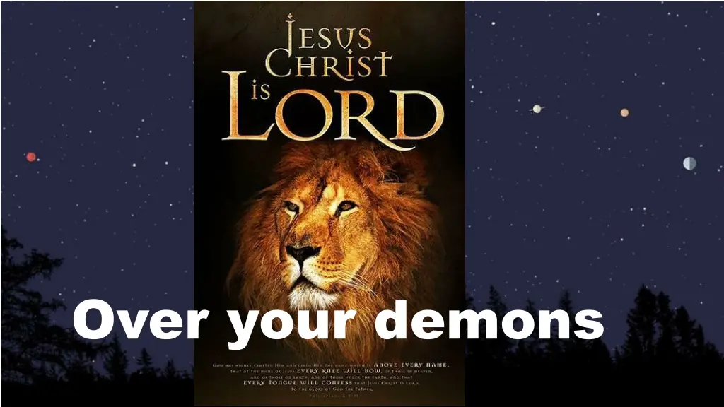 over your demons