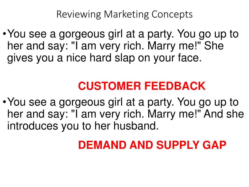 reviewing marketing concepts 1