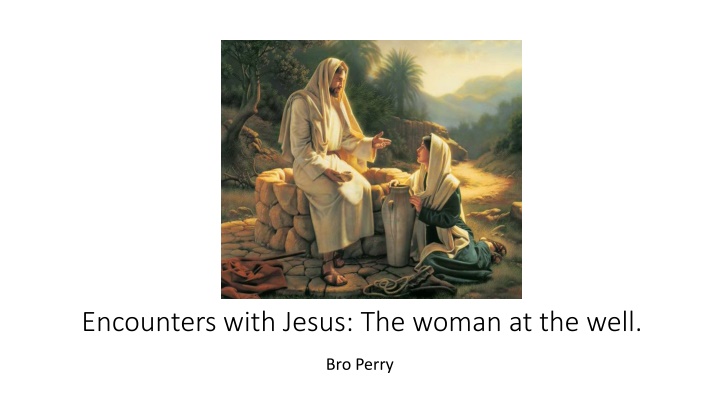 encounters with jesus the woman at the well