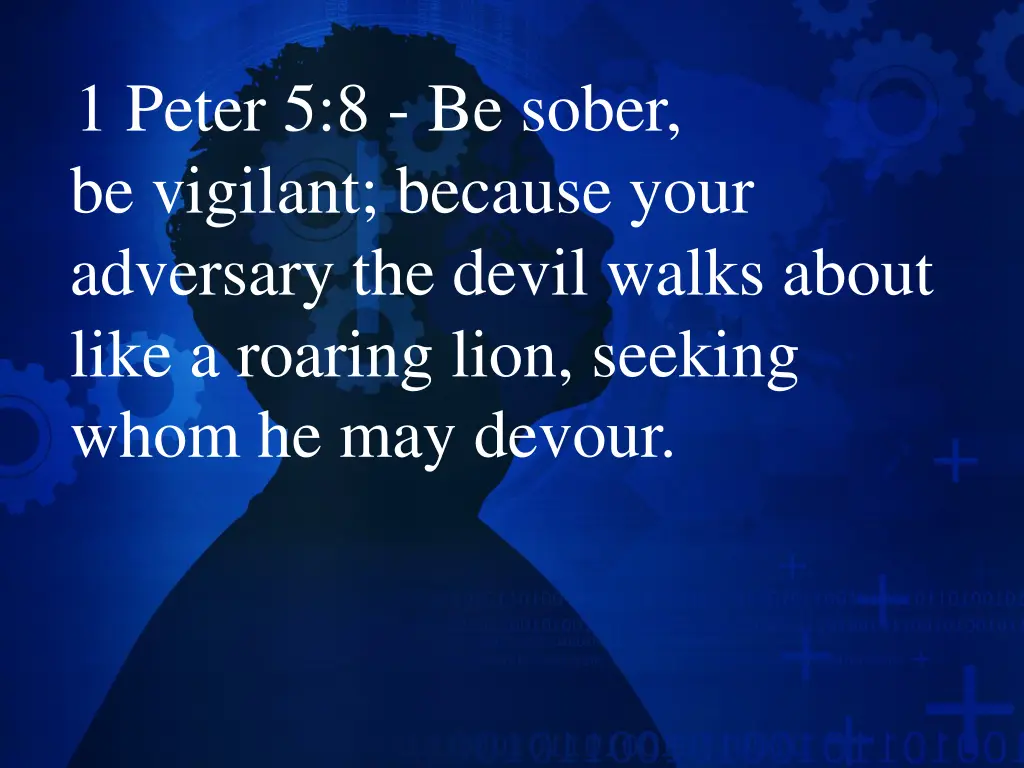 1 peter 5 8 be sober be vigilant because your