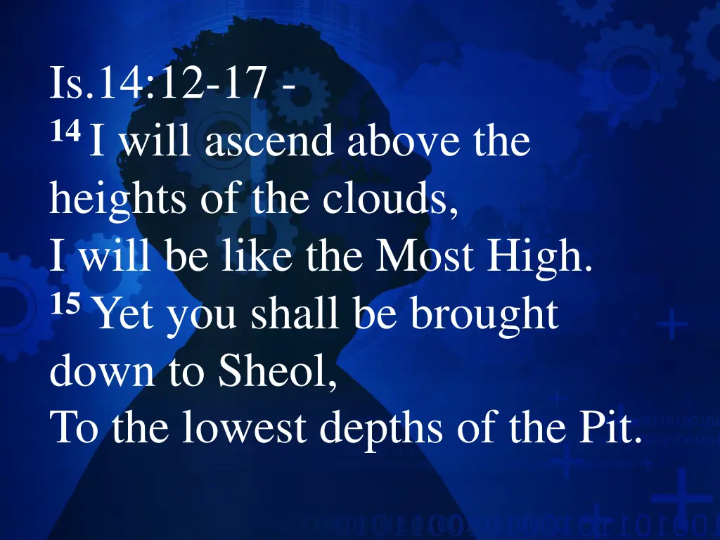 is 14 12 17 14 i will ascend above the heights